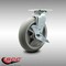 Service Caster 8 Inch SS Thermoplastic Rubber Swivel Caster with Roller Bearing and Brake SCC SCC-SS30S820-TPRRD-TLB - alternate 4